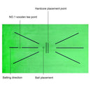 Detection Golf Training Mat Hitting Mat Batting Golf Practice Aid Game Training