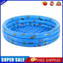 Children Inflatable Swimming Pool PVC Water Play Basin Bathtub Toys (130cm)