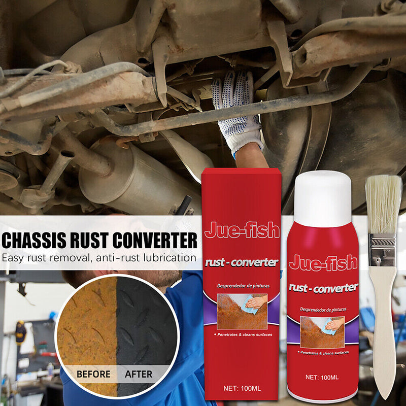 100ml Rust Converter Spray Wheel Chassis Derusting Cleaner Agent Rust Conve