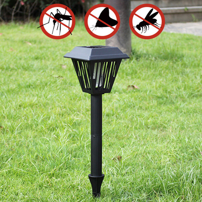 LED Solar Mosquito Killer Lamp Outdoor Waterproof Lawn Stake Night Lights Newly