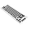 68 Keys RGB 60 Percent NKRO DIY Mechanical Hotswap Keyboard Kits (White)