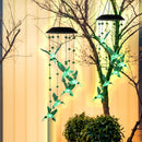Solar Hummingbird Wind Chimes Hanging Catcher Windchime Pendant Hanging Ornament