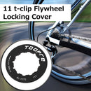 #A TOOPRE Bike Freewheel Locking Cover 11T Cassette Fixing Bolt Screws Accessori