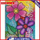 Diamond Painting 5D DIY Colorful Flowers Full Special Shaped Crystal Drill Kits