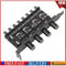 8 Channels PC Case Cooling Fan HUB 4 Knob Radiator Speed Controller (4 Pin) #F