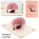 Gift Thank You Cards Wedding Invitation Pop UP Love Card Greeting Card