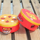Educational Cartoon Musical Tambourine Beat Instrument Hand Drum Baby Toys Newly
