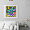 Partial Special Shape Crystal Drill Picture Dragonfly Diamond Painting Draw