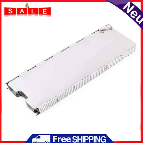 Outdoor Picnic Cooking Windproof Wind Shields Screen Foldable Stove Windshield