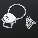 Snowman DIY Metal Stencil for Scrapbook Embossing Craft Cutting Die
