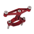 CANSUCC MTB Bike Water Bottle Cage Adapter Kettle Holder Clamp Rack (Red)