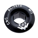 Bike Crank Cover Crank Screw M15 Aluminum Alloy MTB Crankset Cap for Cyclin