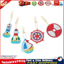 5pcs DIY Diamond Painting Target Keychain Full Special Shaped (QC036) Newly