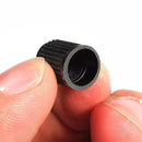 Plastic 100X Black Color Car Wheel Tire Universal Valve Stem Caps Air D  hot.
