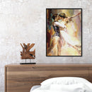 Dancing Couple Oil Paint By Numbers Wall Art Posters Picture Craft Home Decor