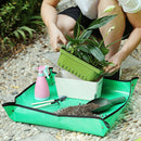 PE Garden Pad Waterproof Plant Gardening Soil Lock Flower Mats (68x68cm) Newly