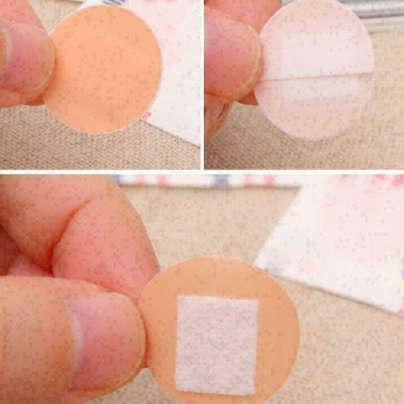 Round Band Aid Waterproof Breathable Bandage Adhesive Wound
