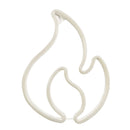 Fire Flame Neon Sign Light LED Hanging Wall Night Lamp Decor (Red White) Newly