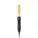 Hair Straightener Curler Electric Hot Comb Hair Smooth Iron Straightening Brush