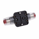12V DC Car Audio Inline Circuit Breaker Auto Reset Fuse Holder (30A)