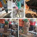 Speed Twist Drill Bit Wood Firewood Log Splitter Screw Splitting Cones Drivers