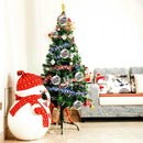 10cm Clear Iridescent Glass Fillable Baubles Balls Christmas Tree Ornaments`
