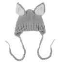 2pcs Cute Baby Studio Photography Props Clothing Set Knitted Overalls + Hat