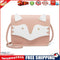 Women PU Leather Crossbody Cute Cartoon Cat Mini Square Shoulder Bag (Pink)