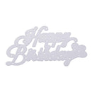 Birthday Writing Pattern Decor DIY Machining Die Carbon Steel Stencil