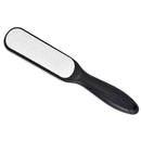 Double Side Stainless Steel Foot Rasp File Dead Skin Callus Remover (Black)