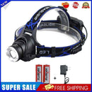 Waterproof T6 LED Headlamp Outdoor Camping Hiking Telescopic Torch (02)