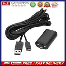 1400mAh Battery+USB Cable for XBOX ONE Wireless Gamepad Controller Charging Kit