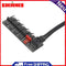 5-Port Desktop PC Cooler Cooling Fan Hub Splitter Controller for 4-Pin PWM Fan