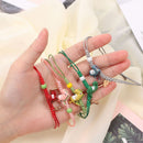 Charm Bracelet Beads Chain Dinosaur Braided Hand Rope Cartoon Dinosaur Bracelet