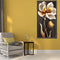5D DIY Diamond Painting Kits Golden Flowers Full Round Drill Wall Decor Craft