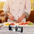 Scissor Sharpeners 4 Stage with Diamond Ceramic Tungsten Kitchen Sharpen Tool
