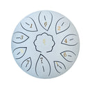 Tongue Drum Percussion Instrument Padded Drum Bag Handheld Drum (White) Newly