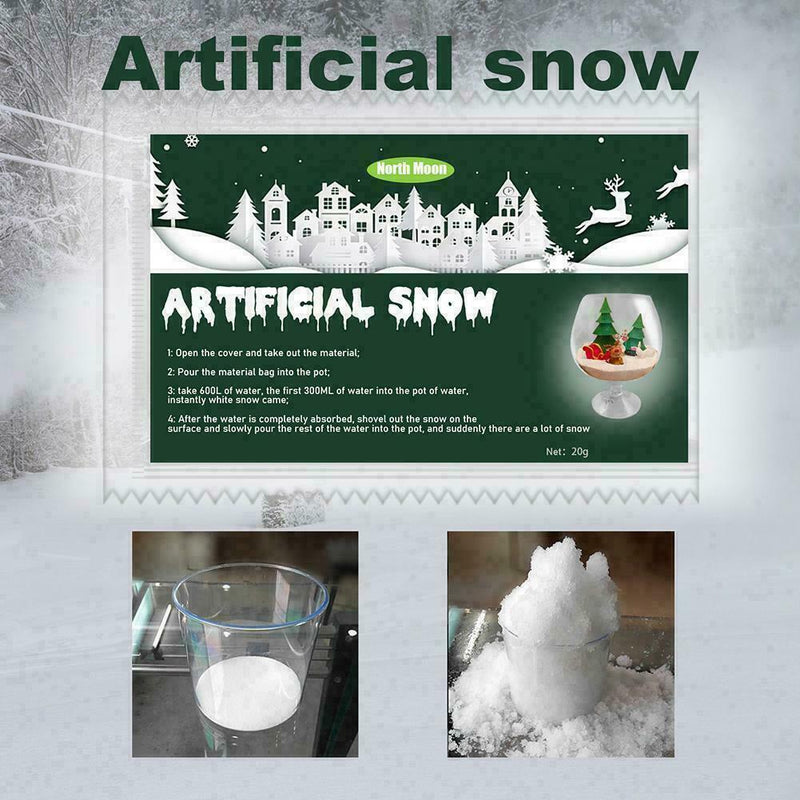 Artificial Dry Powder For Chidren Kids Winter Snowball DIY U0E0 8U9I props J9X6
