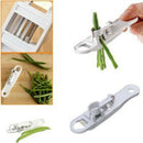 Plastic Runner Beans Peeler Vegetable Cutter Cutter Shredder Bean Slicer