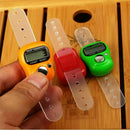 1Pcs Digital LCD Electronic Golf Finger Hand Ring Tally Counter Gift G5R4  hot.