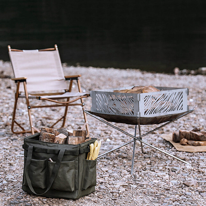 Outdoor gas stove windscreen stainless steel camping campfire stove windscreen