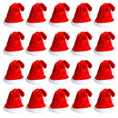#A Non-Woven Fabric Christmas Hat Ornament Xmas Decoration with Hair Ball for Ad