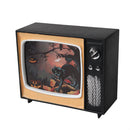 TV LED Halloween Candle Lights Glowing Ghost Festival Lantern (Black Cat)