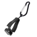 3pcs Glove Grabber Clamp Catcher Safety Working Clip Holder Hanger (Black) Newly