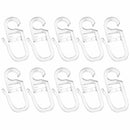 Accessories Durable Fixing Holder Wall Ring Plastic Sliding Hook Curtain Hooks