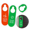 Do Not Disturb Signs Door Hanger Tags Door Knobs Hanger Pendant Cleaning Label