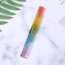Anti-Static Rainbow Hair Comb Double Head Entangled Hair Styling Tool (1) Newly