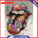 5D Diamond Painting Graffiti Kit Full Round Drill DIY Mosaic Picture Home Decor