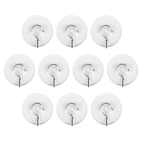 Wedding Supplies Hangers Rubber Glass Wall Hook Suction Cup Transparent Sucker