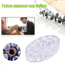 Tattoo Ink Cup Stand Holder Permanent Makeup Transparent Tattoo Pigment Stora